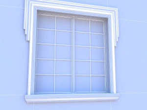 classic window collection 3D Model
