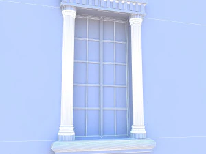 classic window collection 3D Model