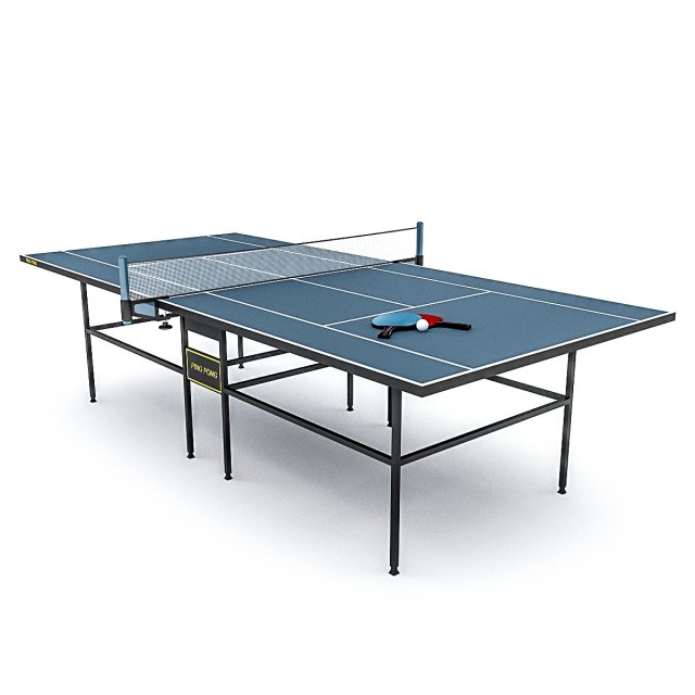 ping pong 3D 모델 .c4d .max .obj .3ds .fbx .stl .blend 