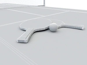 ping-pong Modèle 3D