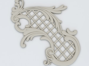 plaster decor 3D Model