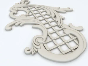 plaster decor 3D Model