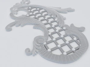 plaster decor 3D Model