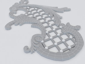 plaster decor 3Dモデル