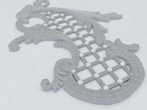 plaster decor 3D Model