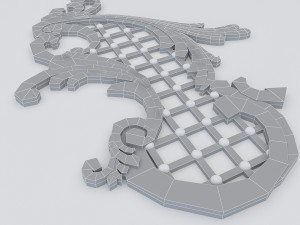 plaster decor 3Dモデル