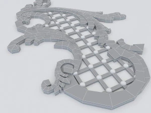 plaster decor 3D Model