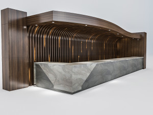 reception 3Dモデル