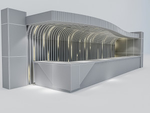 reception Modelo 3D