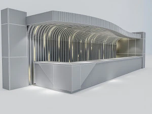 reception 3D Model