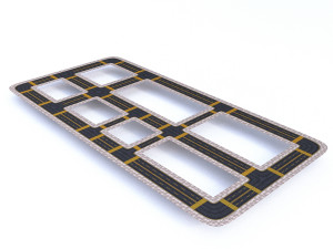 modular road 3D Model