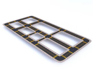 modular road 3D Model