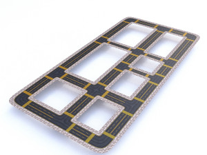 modular road 3D Model