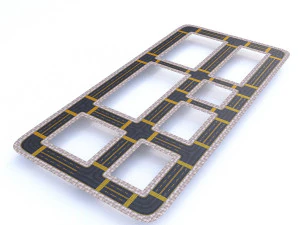 modular road 3D Model