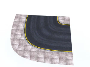 modular road 3D Model