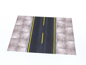 modular road 3D Model