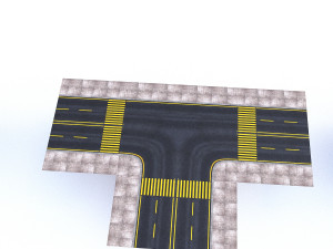 modular road 3D Model