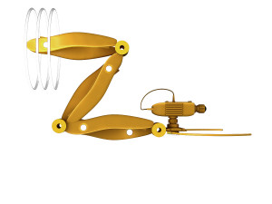technological robot 3Dモデル