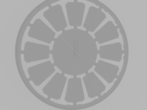 3d loft clock 3D 모델
