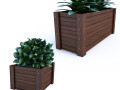 Outdoor Flower Pot 3D-Modell
