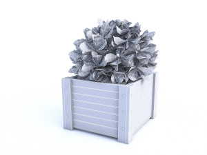 outdoor flower pot 3D 모델
