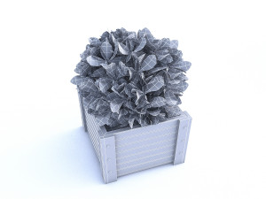 outdoor flower pot 3D 모델