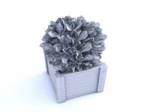 outdoor flower pot 3D Model