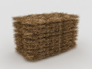 3d straw 3D Model
