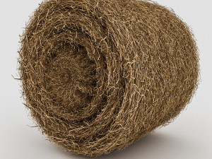 straw round model 3Dモデル