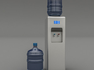 3d water dispenser 3D 모델