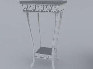 classic coffee table set 3D-Modell