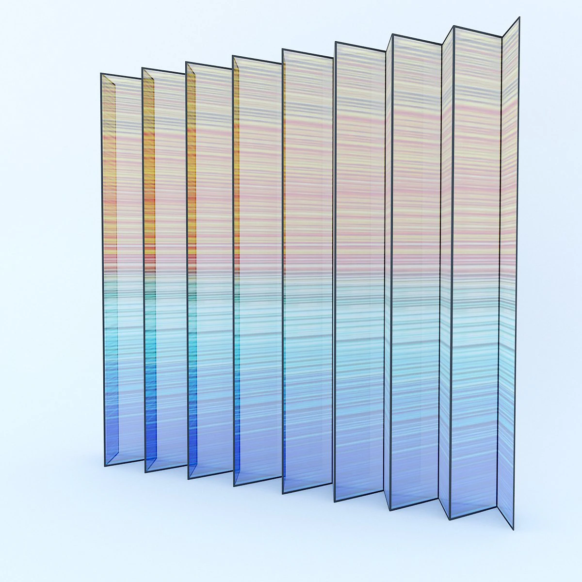 separator colored 3D Model .c4d .max .obj .3ds .fbx .stl .blend 