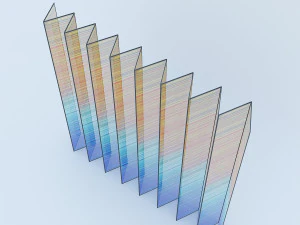 separator colored 3D Model