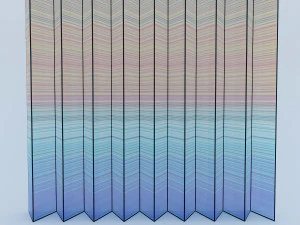 separator colored 3D Model