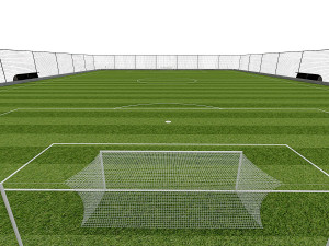 football field pack 3D 模型