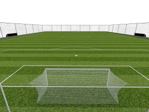 football field pack 3D Model