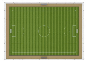 football field pack 3D 模型