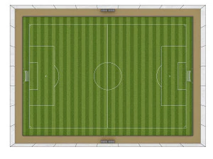 football field pack 3D Model