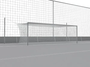 football field pack 3D Model