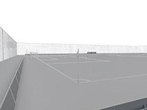 football field pack 3D 模型