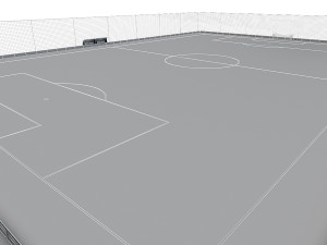 football field pack 3D 模型