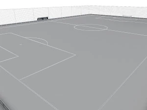 football field pack 3D Model