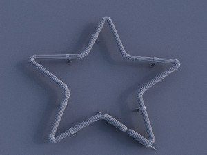 star neon sign 3D Model