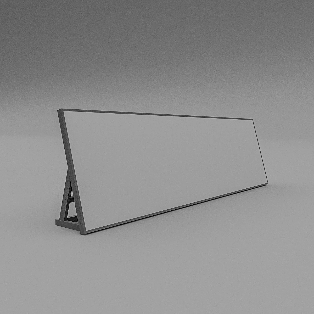 3d floor sign model 3D Model .c4d .max .obj .3ds .fbx .stl .blend 