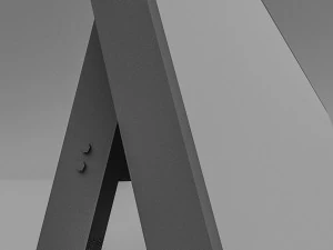 3d floor sign model 3D Model