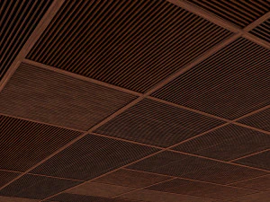 wood ceiling and wall panel 3D Model