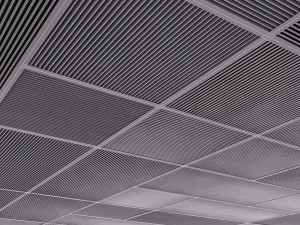 wood ceiling and wall panel Model 3D