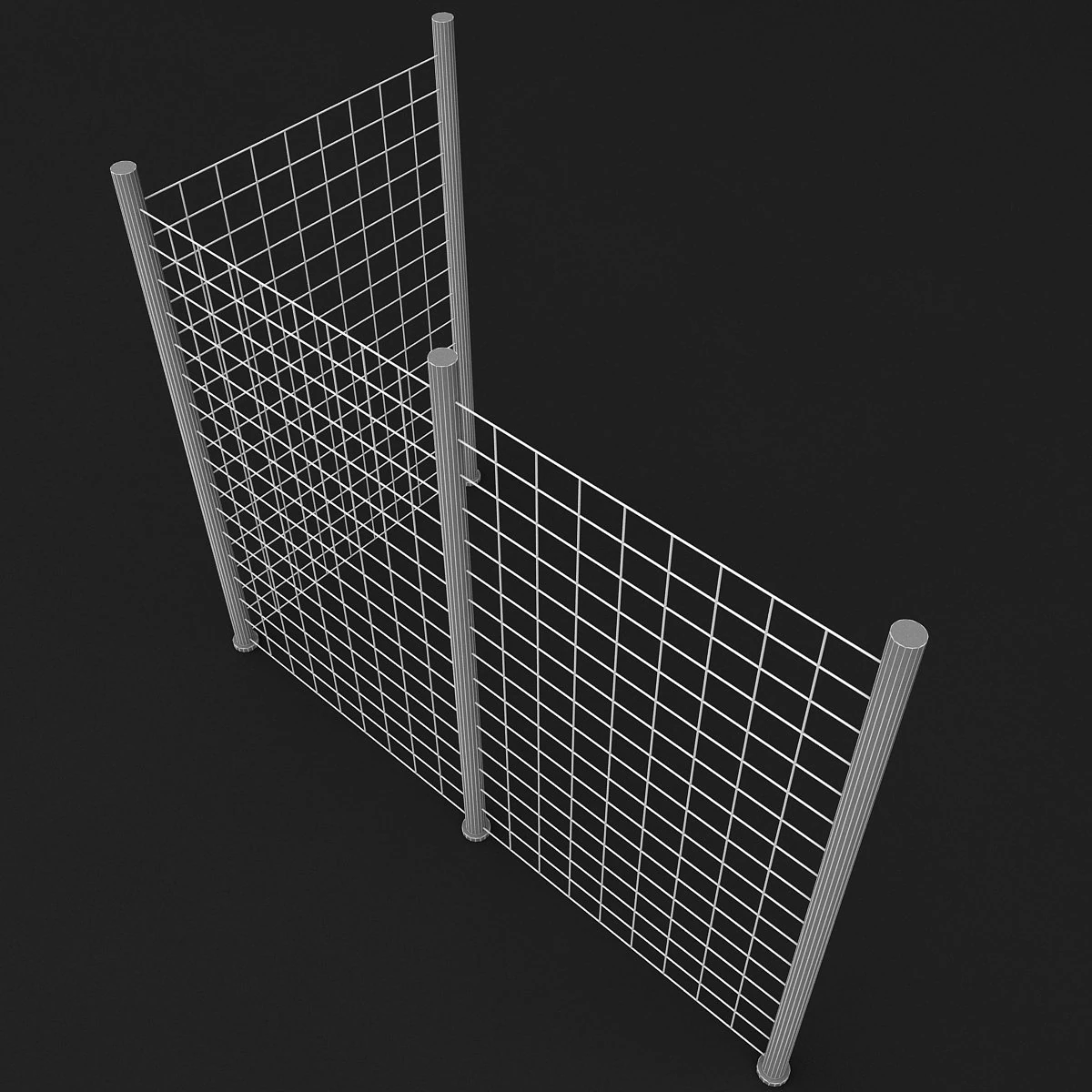 wire netting model 3D Model .c4d .max .obj .3ds .fbx .stl .blend 