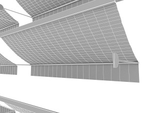 awning models Modello 3D