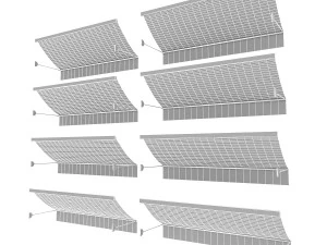 awning models 3D Model